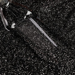 Bluesky Vernis à ongles pour enfants – Rockstar, paillettes noires, facile à enlever, non toxique, à base d'eau, sans odeur – Vernis à ongles gratuit pour enfants, 5 ml, lot de 1