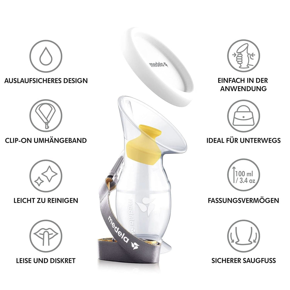 Medela Récupérateur de lait maternel en silicone Accessoires d'Alimentation et d'Allaitement Bebe Naty Shop