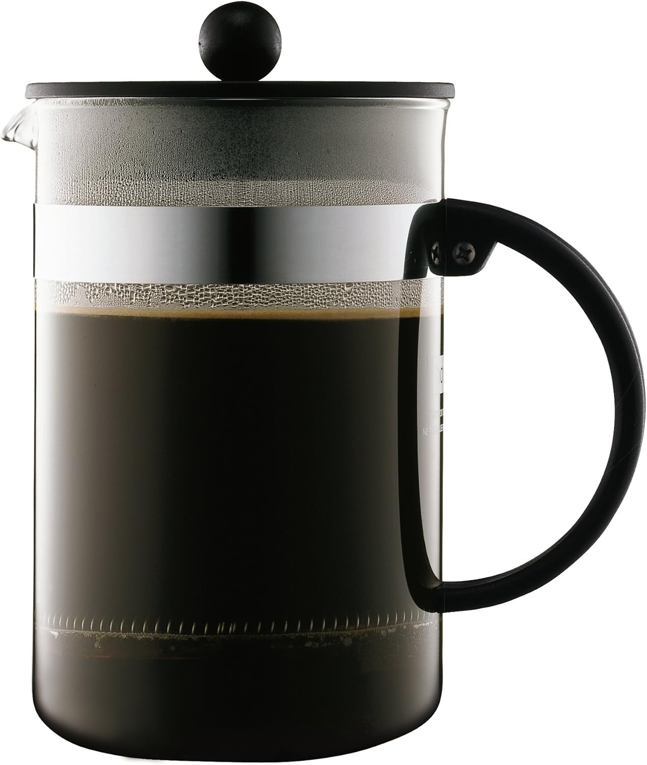 Cafetière Bodum 1582-01 bistroNOUVEAU (système French Press, passe lave-vaisselle), 1,5 litres, noir