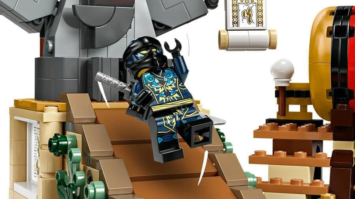 LEGO NINJAGO Tournoi Arène Aventure Jouet pour Enfants Ninja Playset avec 6 Figurines Collection Ensemble de Construction Cadeau d'Anniversaire pour Garçons et Filles de 7 Ans 71818 Jeux de Construction Besuche den LEGO-Store