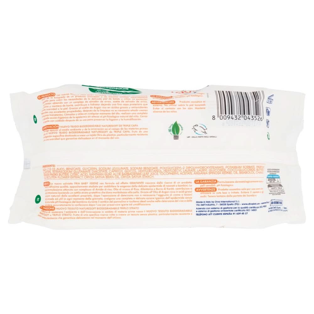 Pachet 70 șervețele umede Servetele Umede Bebelusi Naty Shop