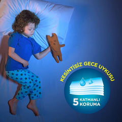 Huggies Drynites Pantalons de pyjama super absorbants pour garçons 8-15 ans, paquet de 9 Mère et bébé Naty Shop