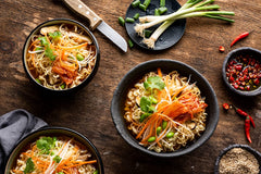 Nouilles instantanées Nong Shim Kimchi Ramyun - Soupe ramen coréenne dans une tasse - préparation rapide - 1 paquet de 75g