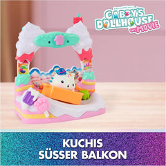 DREAMWORKS GABBY'S DOLLS HOUSE : LE FILM - Ensemble de jeu avec balcon doux de Kuchi avec figurines et accessoires de maison de poupée pour enfants à partir de 3 ans