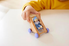 Hape Baby Room – Ensemble de chambre de poupée en bois, meubles de poupée, accessoires de maison de poupée pour tout-petits, chambre de bébé miniature avec balançoire et accessoires, jeu de rôle pour 3 ans