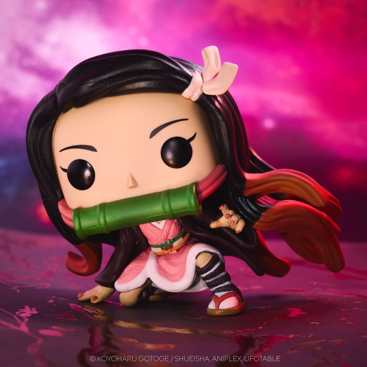 Funko Pop! Animation : Demon Slayer - Nezuko Kamado - Figurine de collection en vinyle - Idée cadeau - Marchandise officielle - Jouets pour enfants et adultes - Fans d'anime - Figurines d'action de collection Naty Shop