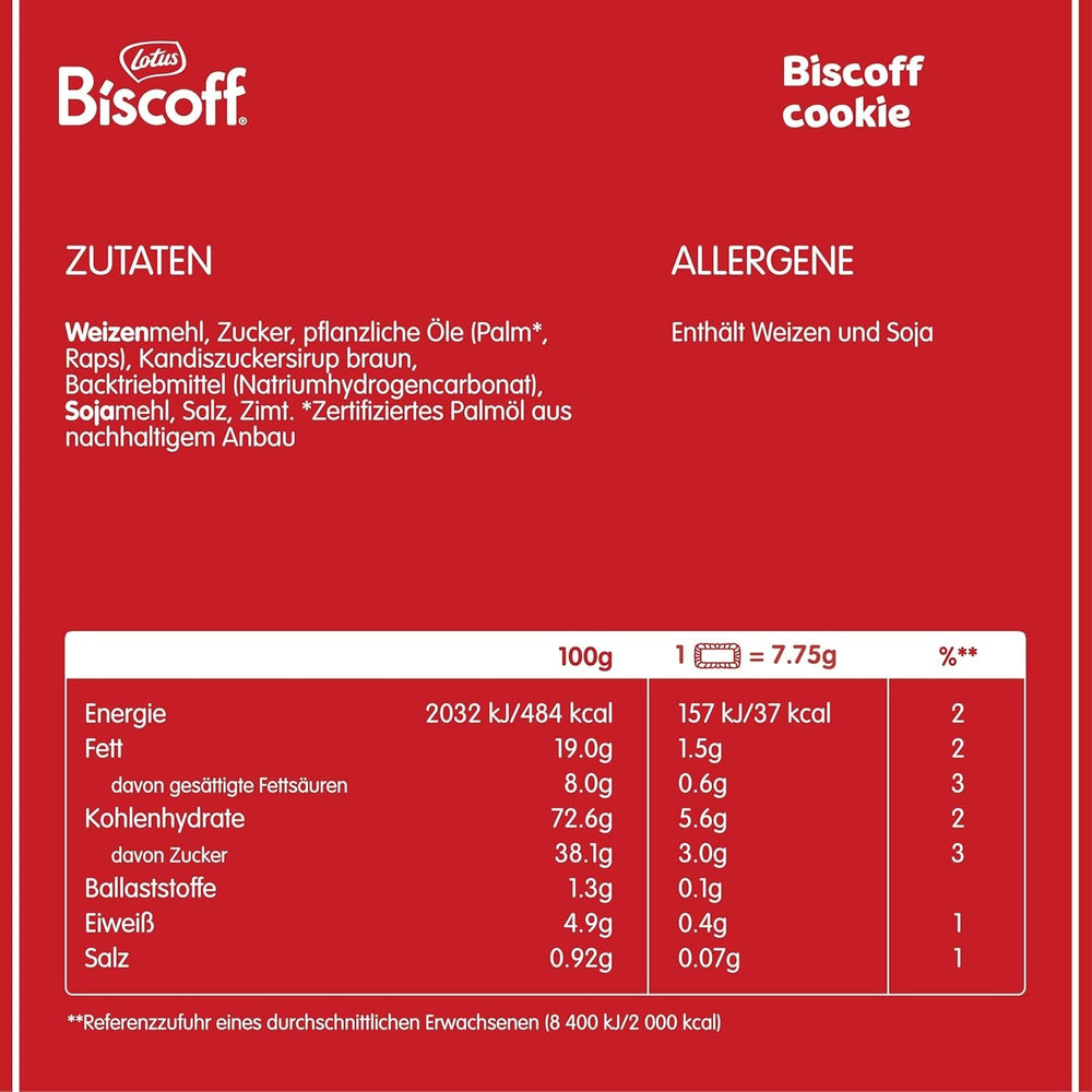 Biscoff Lotus | Biscuits Caramélisés | Biscuits emballés individuellement en paquet de 2 | Uniquement des ingrédients naturels | Végétaliens | Aucune couleur ou saveur ajoutée | 10x (14x2) | 2,17 kg