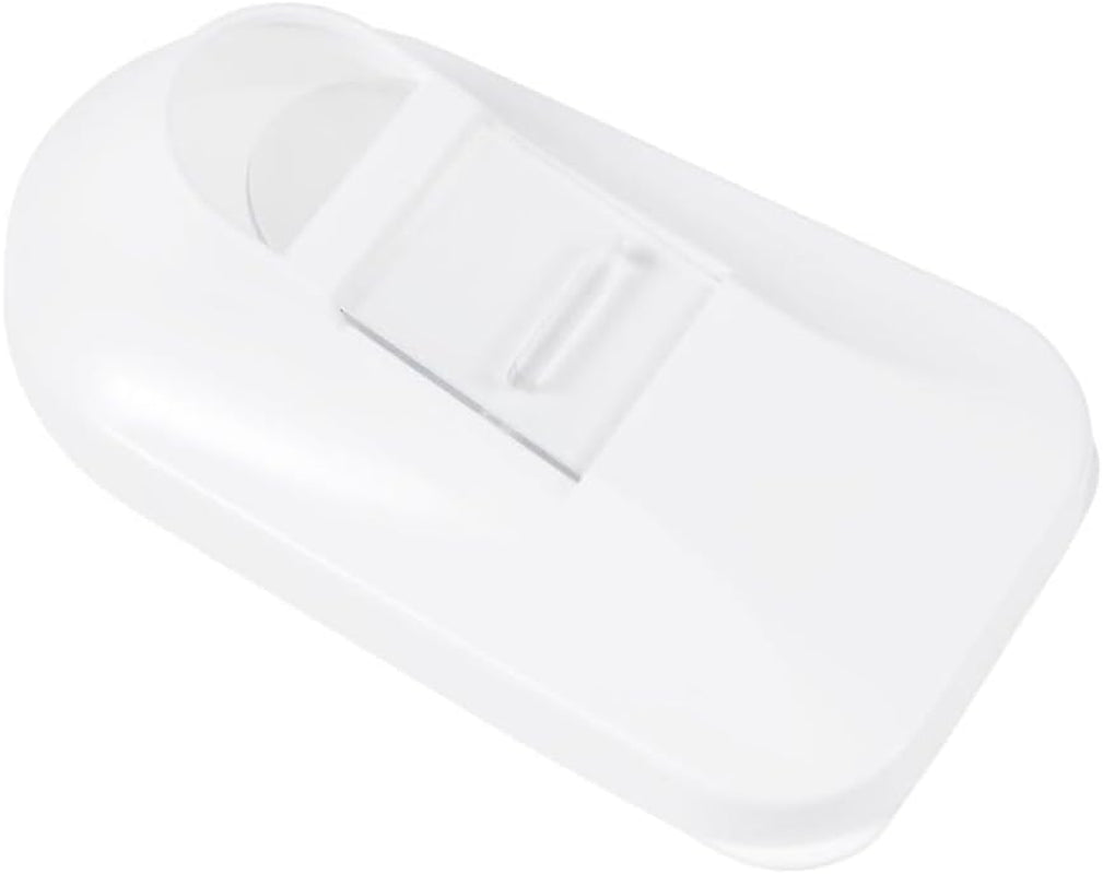 boîte verseuse keeeper pour produits secs, couvercle doseur réglable en continu, plastique, 500 ml, 8 x 4,5 x 15 cm, Paola, blanc Boîtes de conservation alimentaire Naty Shop