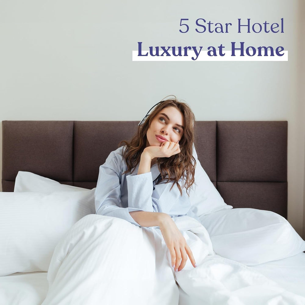 Fluffco Oreiller alternatif en duvet Oreiller standard pour dormir Oreiller queen Oreiller de lit Oreiller de couchage latéral Oreiller de refroidissement Oreiller d'hôtel Oreiller cervical Oreiller de voyage (standard ferme) Oreillers standard Naty Shop