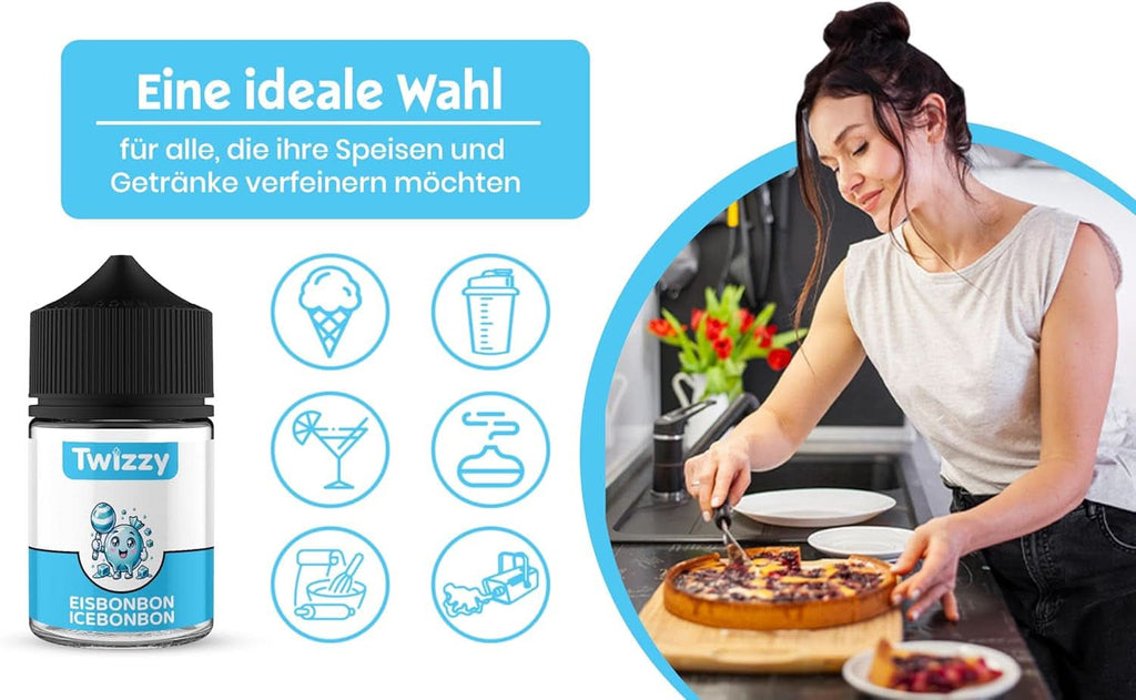 Twizzy Aroma Concentrata Ice Candy, 60 ml Arome Naty Shop