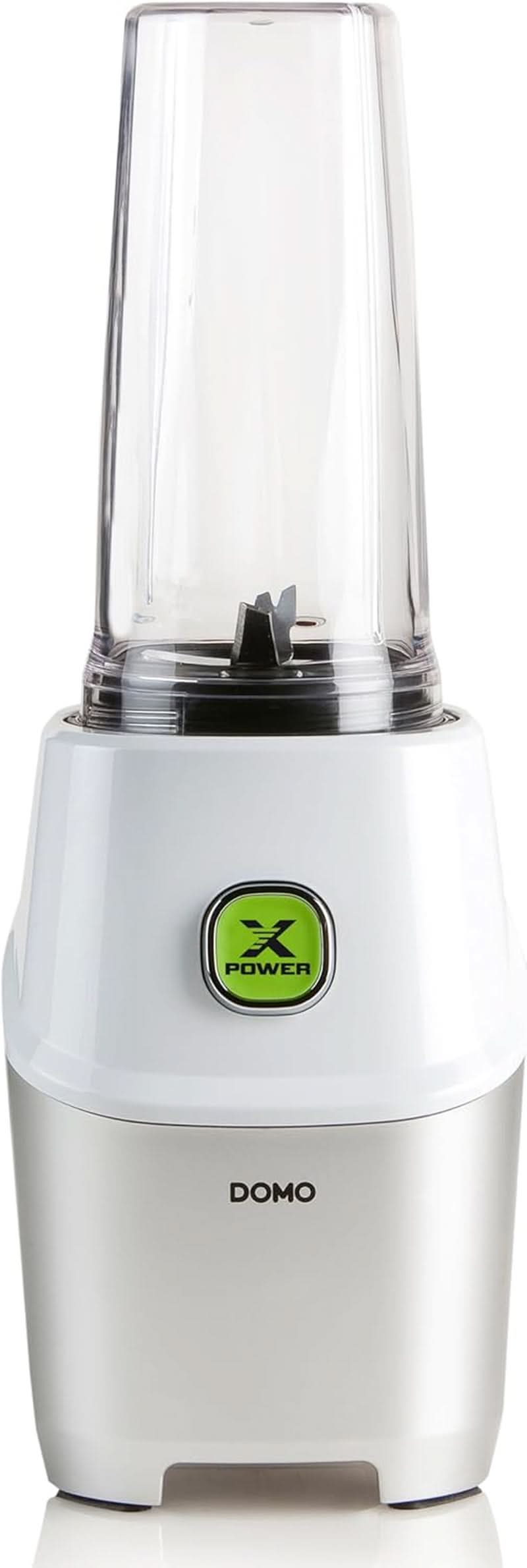 Powermixer Domo DO700BL avec moteur Starkem 1000W - Mixen Direkt in Der Flasche, Weiß Mother and Child Naty Shop