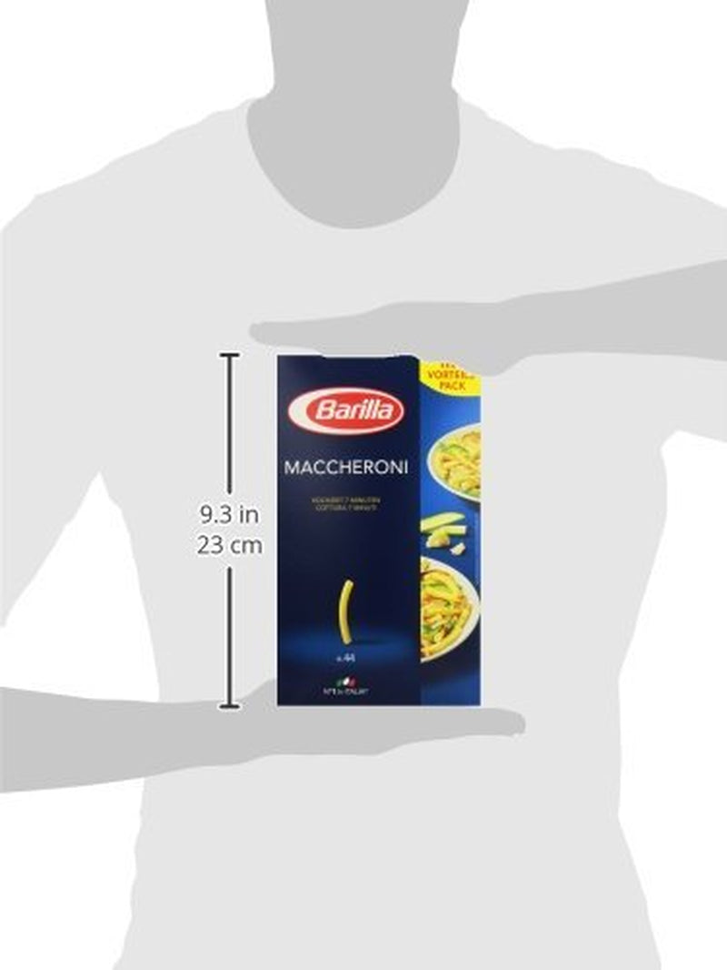 Pâtes de blé dur Barilla Maccheroni n. 44 – Paquet de 1 (1x1kg)
