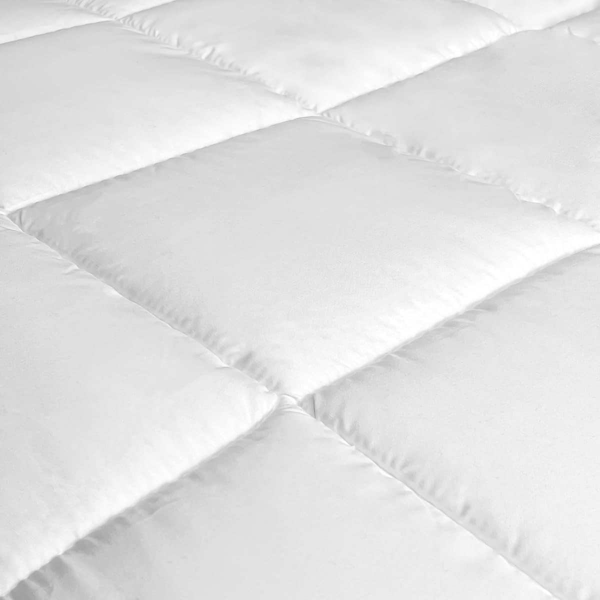 Couette en fibre, 250 G, microfibre, douce, soyeuse, pour lits de 100, 105 et 110 cm, blanc, 180 X 220 cm Couettes et couettes Naty Shop