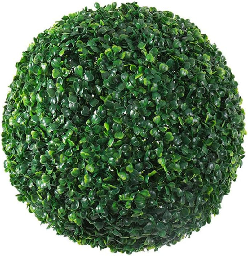 Langlebige Haltbarkeit, Kunstrasenkuppel Kugelpflanzen, Umweltfreundliche, Kunststoff Simulation, Blätter Grasball, Grün 15Cm
