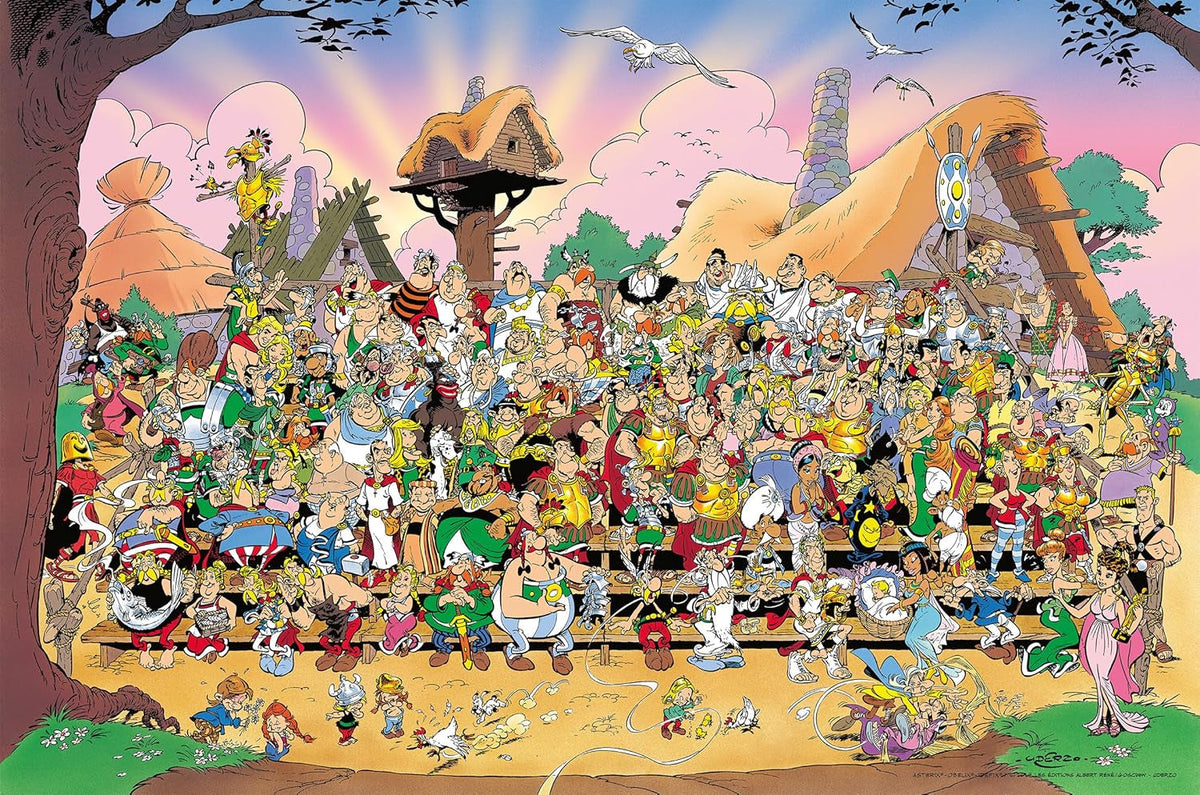 Ravensburger - Puzzle pour adultes - Puzzle 3000 pièces - Univers Astérix - Adultes et enfants à partir de 14 ans - Puzzle de haute qualité fabriqué en Europe - Personnages de bandes dessinées - 14981 Puzzle Naty Shop Titre par défaut