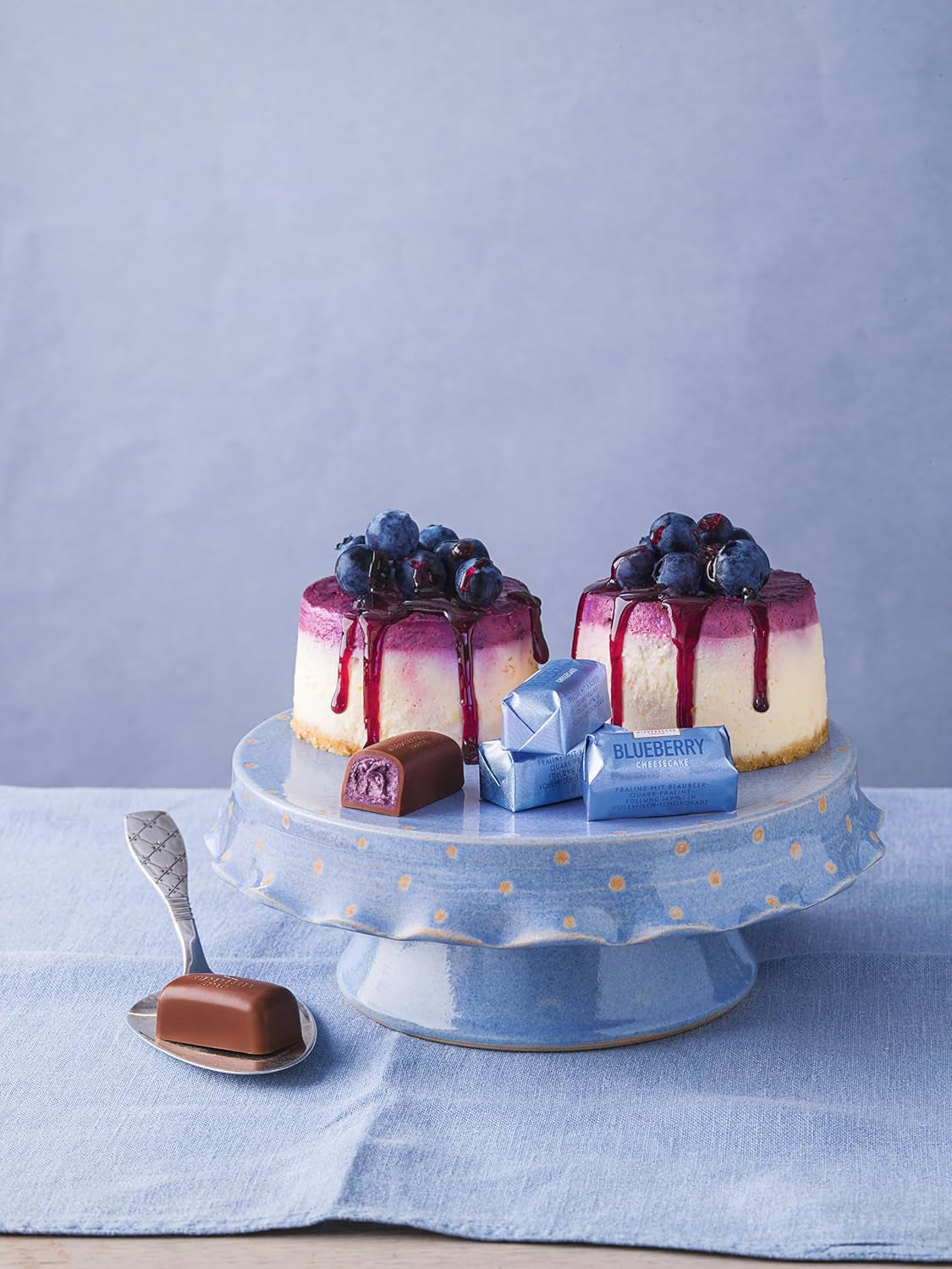 Niederegger Classic Chocolat "Cheesecake aux Myrtilles" 100g