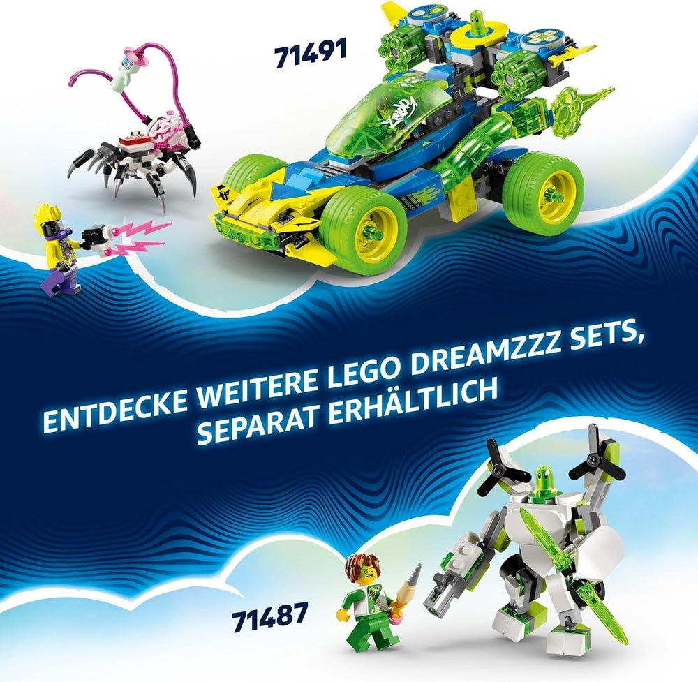 LEGO Dreamzzz L'aventure du robot et du véhicule de Z-Blob, jouet 20 en 1, pour filles et garçons, enfants à partir de 7 ans, ensemble de jeu fantastique avec figurine Mateo, 20 versions de Z-Blob 71487 Ensembles de construction Beuche den LEGO-Store