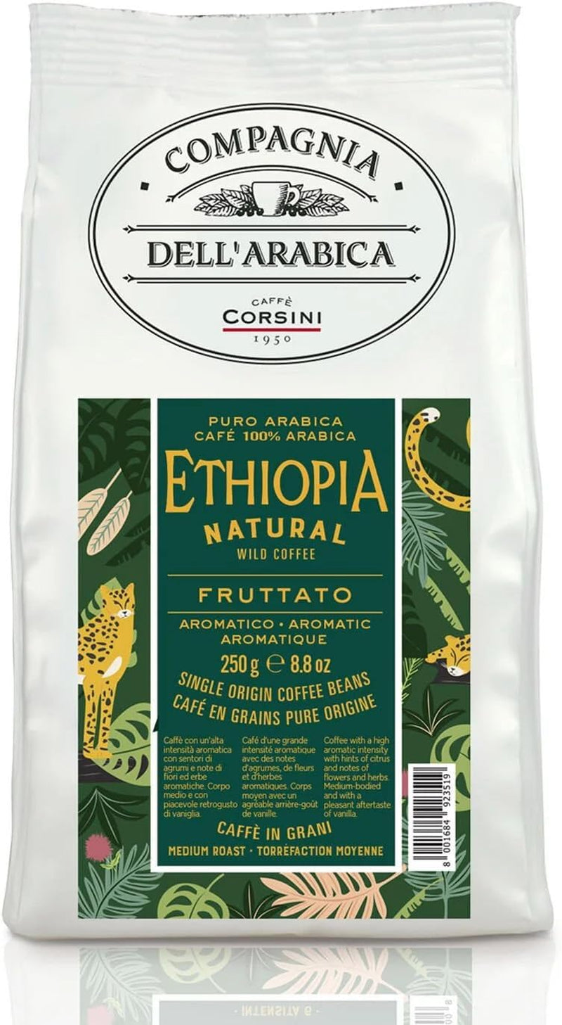 CAFFÈ CORSINI 1950, Ethiopie Café 100% Arabica 250g