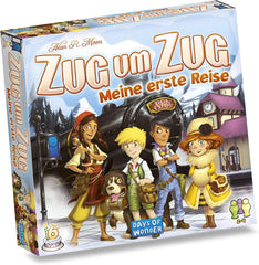 Days of Wonder, Ticket to Travel - My First Trip, Jeu pour enfants, Jeu de société, 2-4 joueurs, 6 ans et plus, 20+ minutes, Allemand