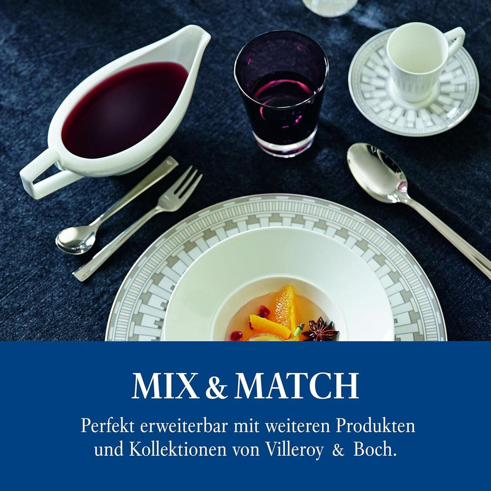 Villeroy & Boch - Ménagère en inox Victor, 30 pièces pour 6 personnes Cuisine Naty Shop