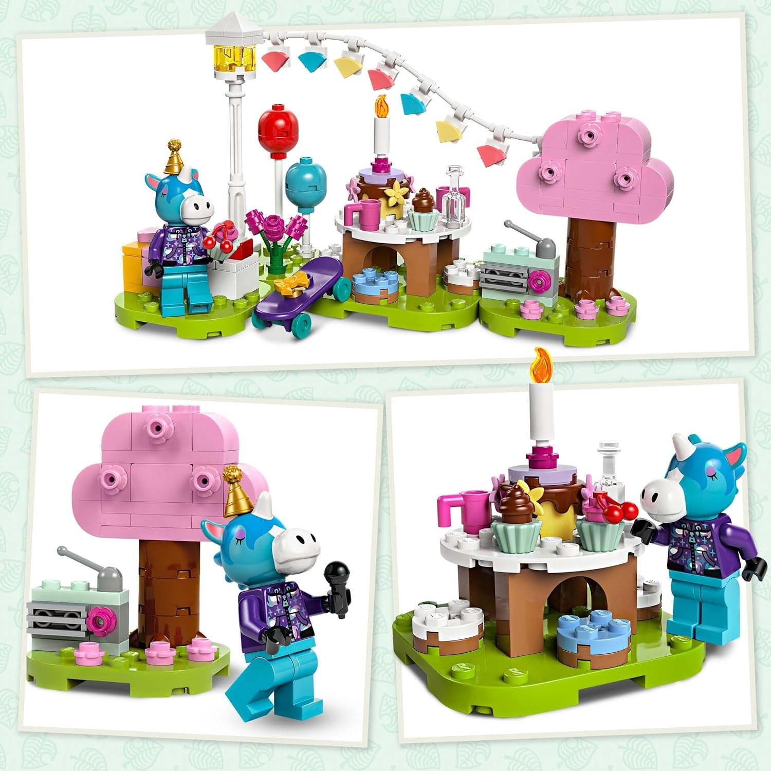 LEGO Animal Crossing Jimmy's Birthday Party Jouet créatif pour enfants Jeu vidéo Cheval Animal Set Cadeau pour filles et garçons de 6 ans 77046 Jeux de construction Besuche den LEGO-Store