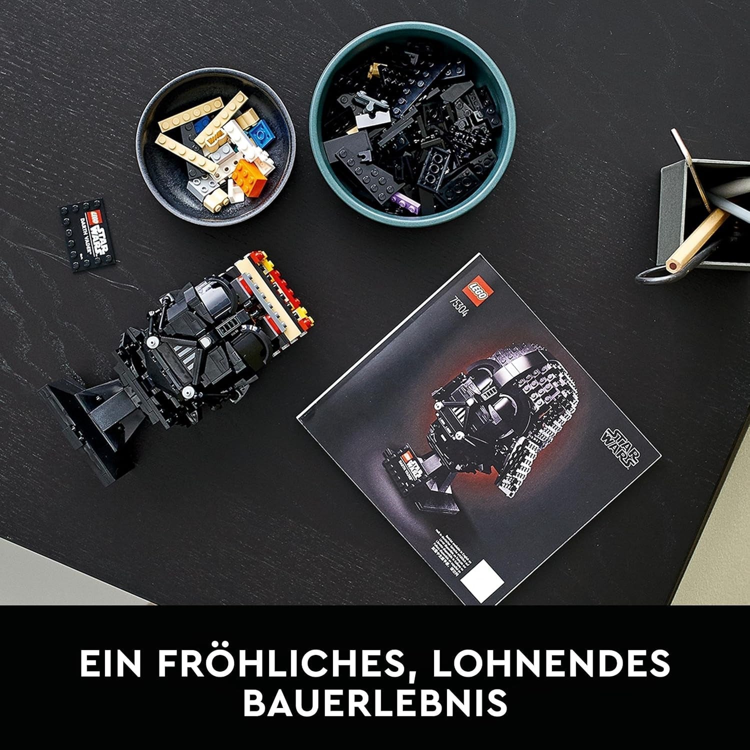 LEGO Star Wars Kit de construction de casque de Dark Vador pour adultes, idée cadeau pour homme, femme, lui ou elle, modèle de collection à construire et à exposer 75304 Jeux de construction Besuche den LEGO-Store