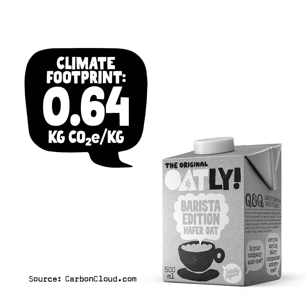 Oatly Haferdrink Barista Edition 500ml X 10 (Die Verpackung kann variieren)