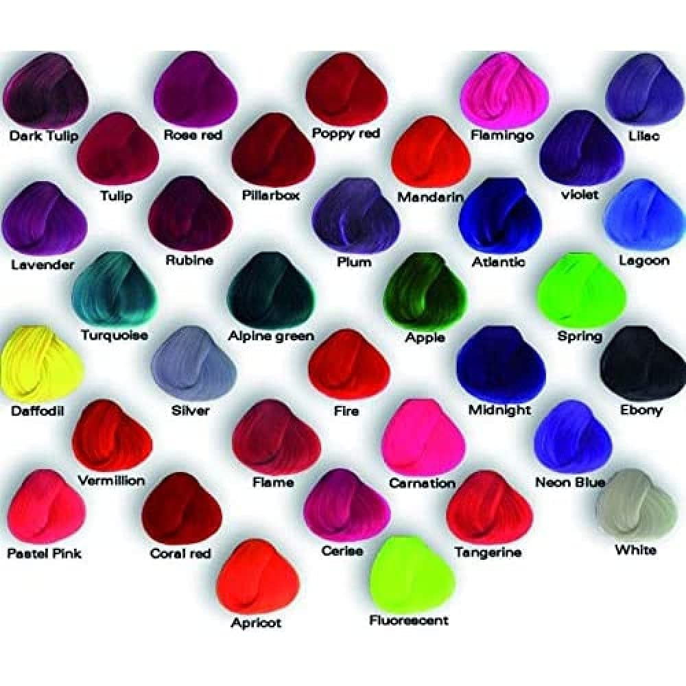 La Riché Oeillet rose, 1 paquet (100 ml) Naty Shop Teinture capillaire Tangerine 88 Ml (1 paquet)