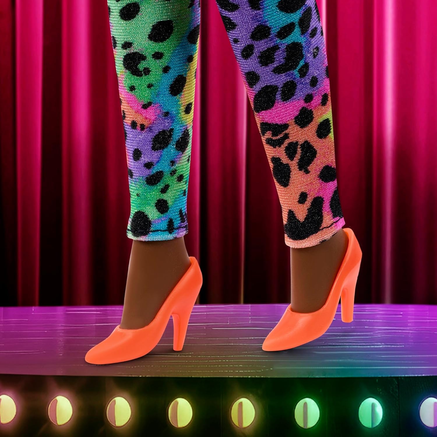 Barbie Signature-Puppe, The Rockers Sammelfigur Repro-Deedee-Puppe, 40. Jubiläum der Produktlinie von 1986, Puppenständer und ausstellbare Verpackung, JJY11