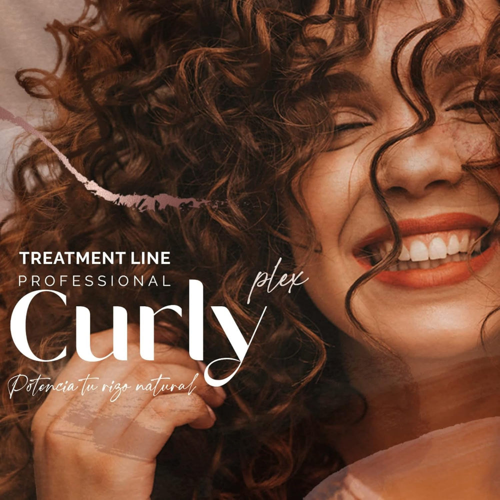 VEGAIROA - Curly Plex Mask - Masque pour boucles définies sans frisottis - Soin hydratant en profondeur - Pour cheveux bouclés ou ondulés - Produit de coiffure professionnel vegan - Masque Capillaire Naty Shop 300ml