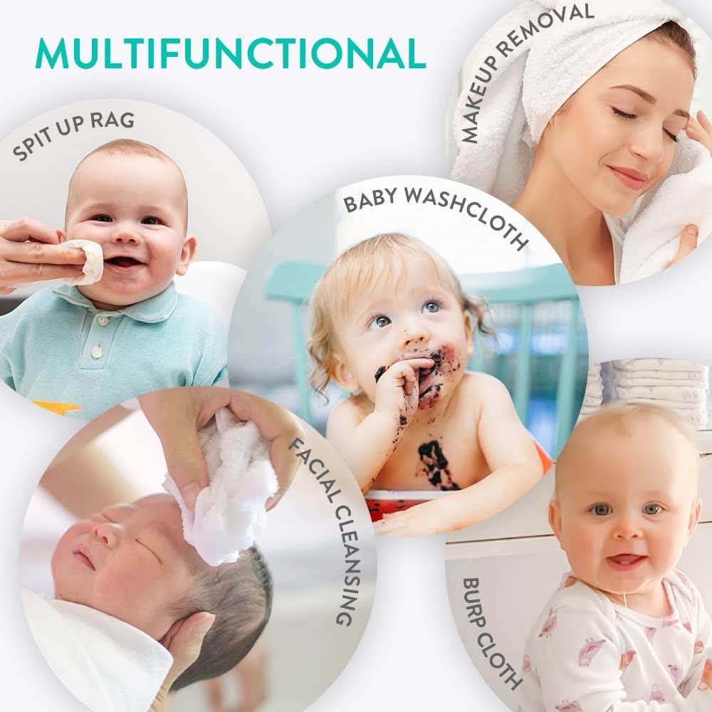 Prince Lionheart, 9400 lingettes chauffantes réutilisables en bambou, Wit Count Baby Wet Wipes Naty Shop