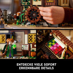 LEGO Ideas Hocus Pocus : La maison de sorcière des sœurs Sanderson, kit de collection pour adultes avec maison, 6 figurines et accessoires, femme et homme 21341 Ensembles de construction Besuche den LEGO-Store