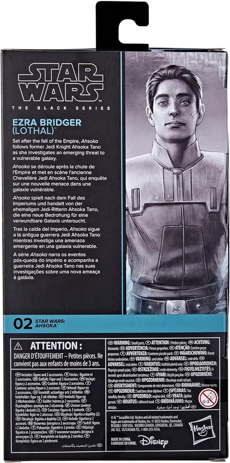 Star Wars Black Series Ezra Bridger (Lothal), Ahsoka Action Figure (15 Cm) Figurines Naty Shop