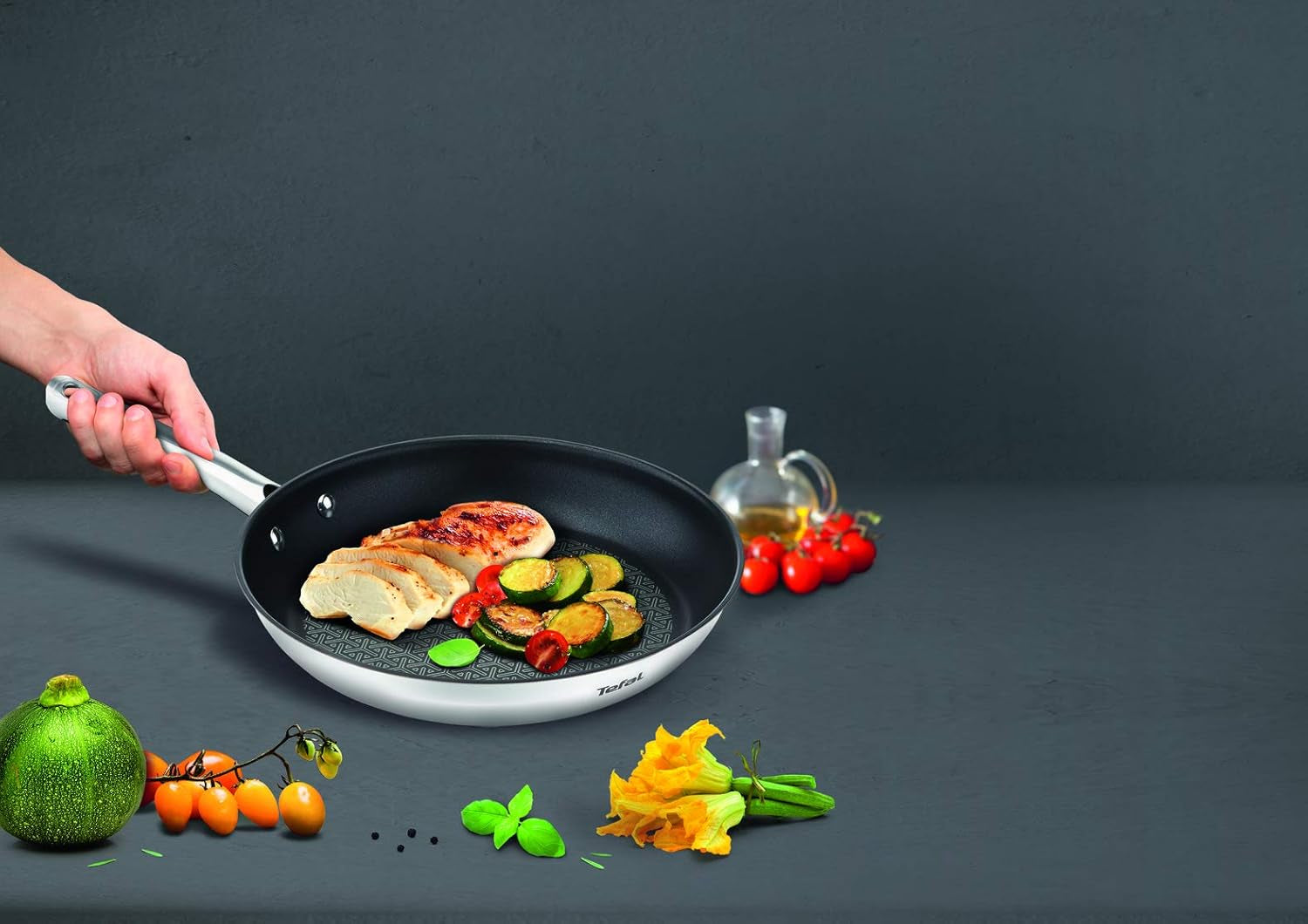 Tefal Duetto, indicateur de température Thermo-Spot Casseroles et poêles Naty Shop