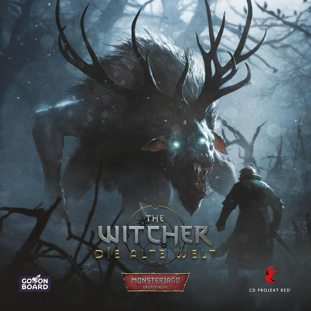 Montez à bord, The Witcher : The Old World – Monster Hunt, extension, jeu expert, jeu de société, 1 à 5 joueurs, 14 ans et plus, 90 à 150 minutes, allemand