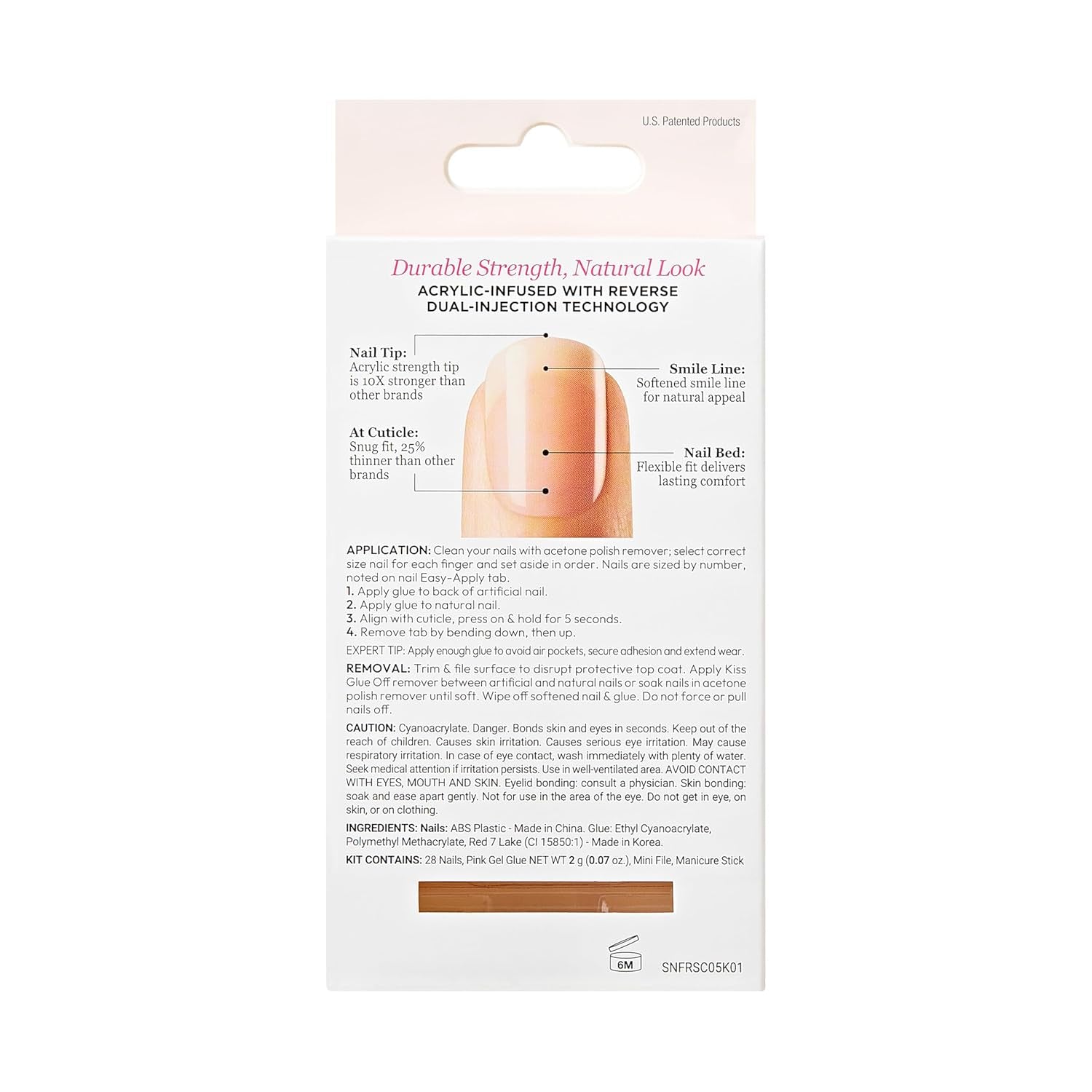 Kiss Nude Nails Amazing Nails (Pack de 2)