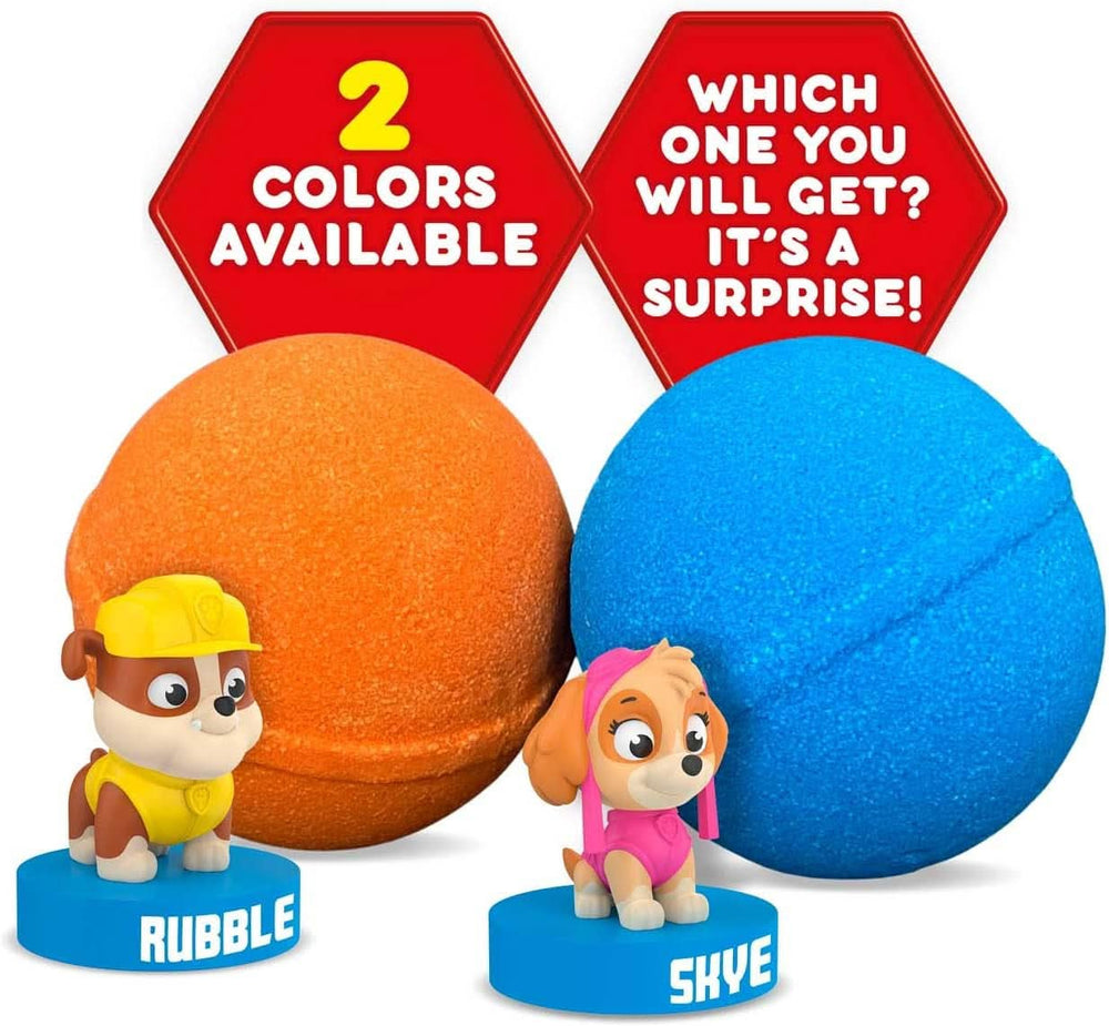 INKEE SURPRISE PAW PATROL, Bombe de bain pour enfants avec surprise, saveur cola, effet mousse, 80 grammes Douche et bain Naty Shop