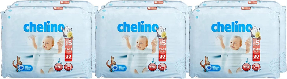 Couche Chelino Love, taille 5, 13 - 18 Kg, 30 couches Mère et Enfant Naty Shop