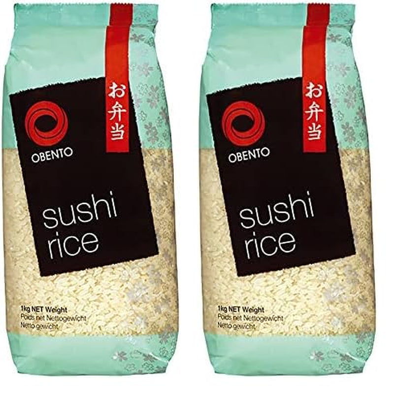 Riz à sushi, riz gluant pour rouleaux nori et autres spécialités japonaises de sushi, 1 kg (1 paquet)