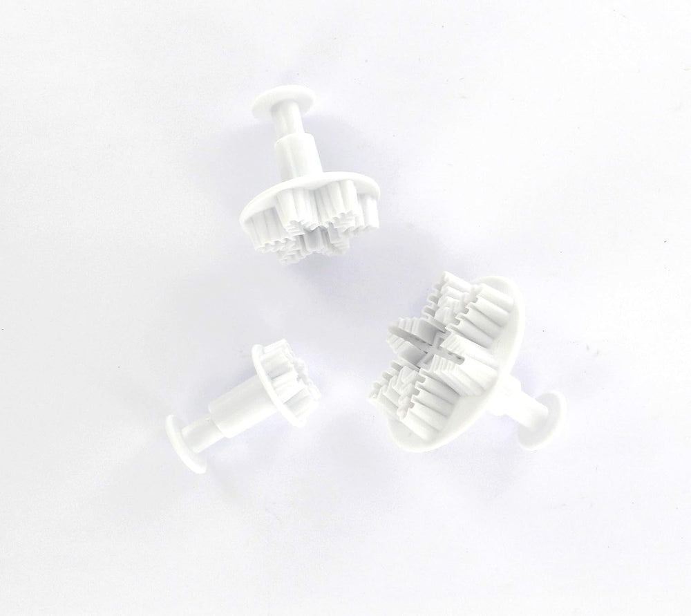 Zenker 43076 boîtes à biscuits flocon de neige 3,5 x 7 cm