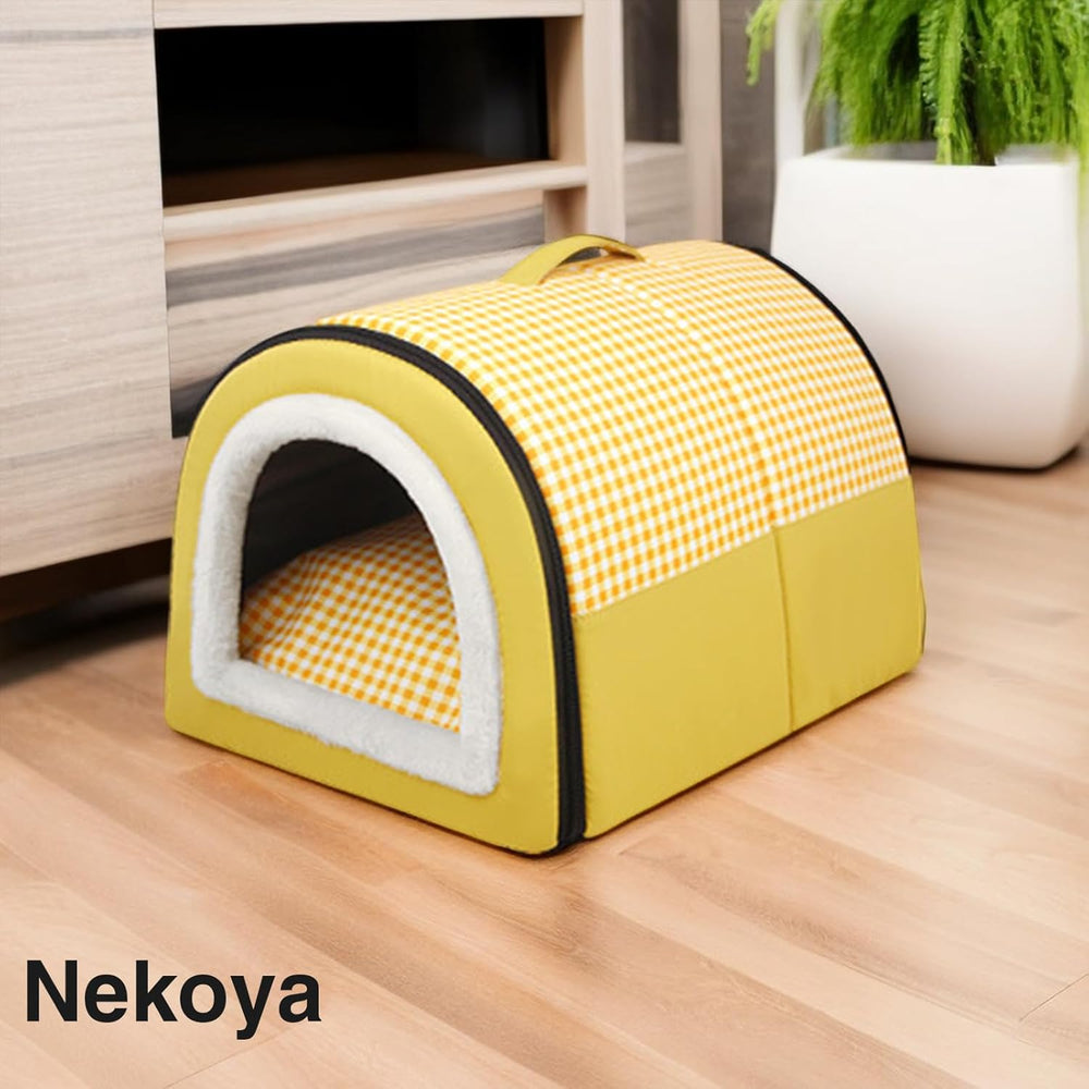 Katzenhöhle | Katzenhaus pour Draußen Winterfest | Katzenhöhle Outdoor pour Katzen | Katzenbett Höhle Katzenhaus Mit Abnehmbarem Waschbarem Matte | Wasserdichtes Wetterfestes Katzenbett Innen Draußen