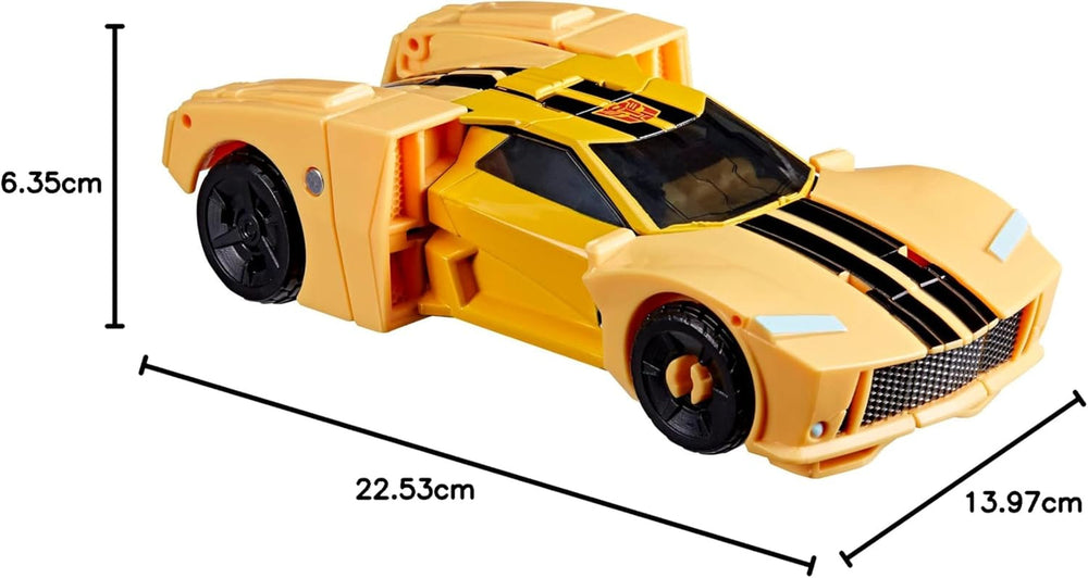 Transformers Earthspark Deluxe Class Bumblebee Jouet 12,5 cm de hauteur Figurine Robot Jouet pour enfants à partir de 6 ans Figurines Naty Shop