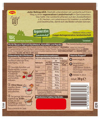 MAGGI Fix für Bauern-Topf mit Minkfleisch, Würzmischung, mit natural Ingredient*, for 2 Portionen, 1er Pack (1 x 39g )