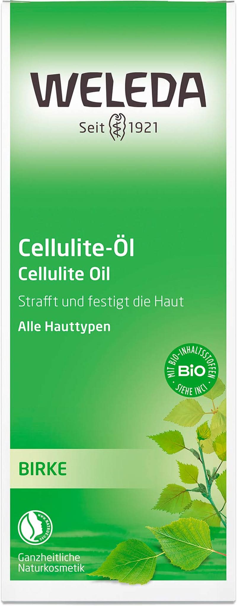 WELEDA Bio, Huile corps à l'huile de jojoba, renforce la peau et active le métabolisme cutané, 100 ml Douche et bain Naty Shop