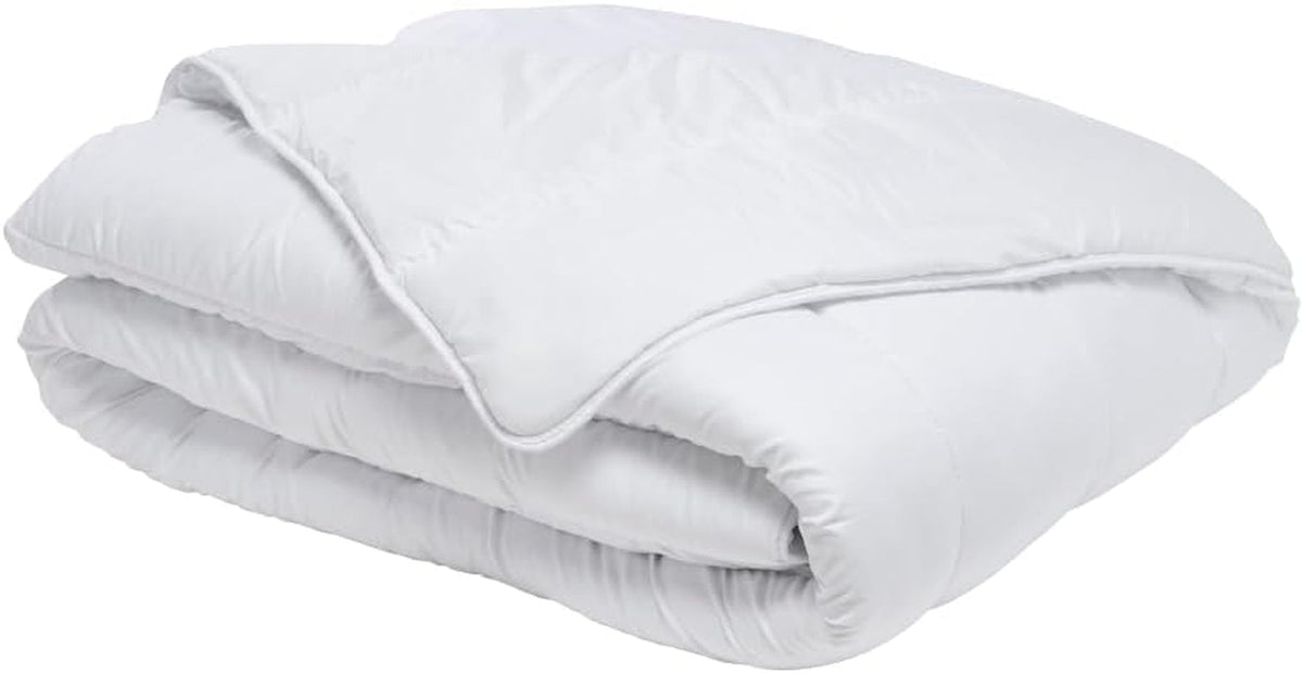 Couette anti-acariens Bleu Calin 140X200 Cm, Pour lit simple, Housse en microfibre douce, Traitement Sanitized Couettes et couettes Naty Shop 140 X 200 Cm