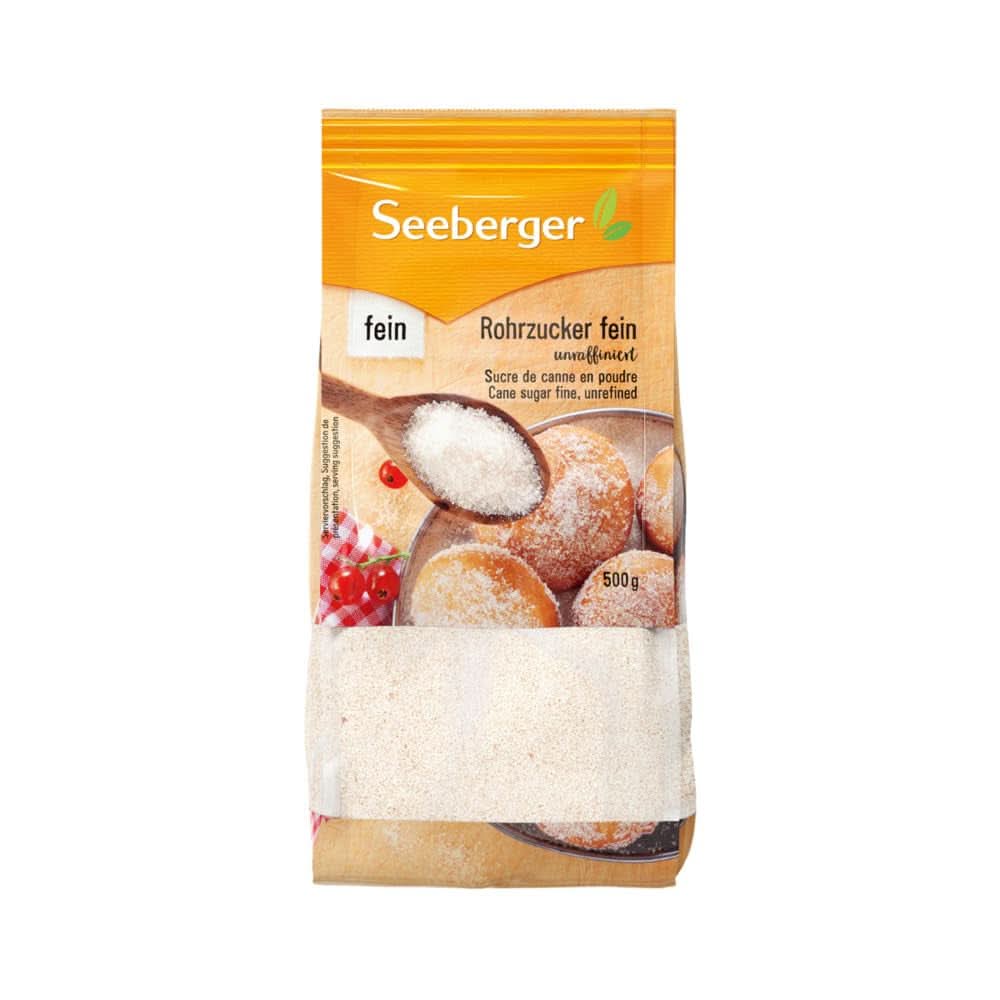 Seeberger, Zahăr caramel ușor din trestie, 12 x 500 grame Indulcitori Naty Shop 12 x 500 grame