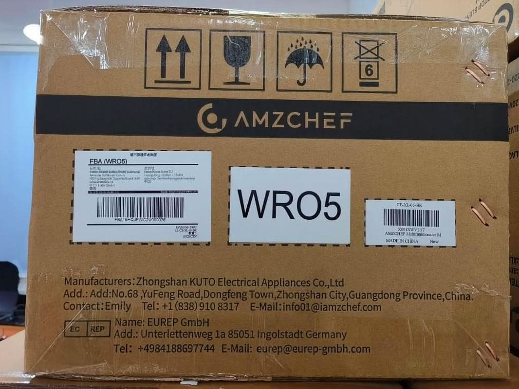 Blender AMZCHEF, 8 menus intelligents et 10 vitesses, écran tactile LCD Cuisine Naty Shop