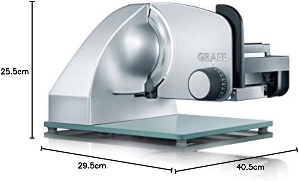 Multi Slicer GRAEF Master M20EU en acier inoxydable, argent Broyeurs et trancheuses Naty Shop