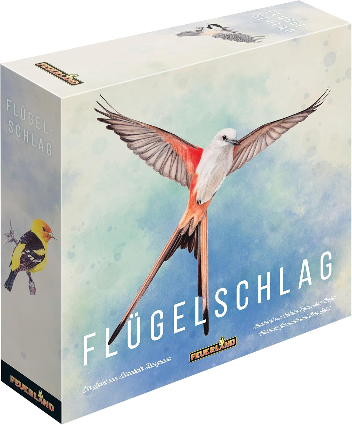 Feuerland Spiele 104-146-901 63558 Wingspan Board Game Édition allemande - Kennerspiel des Jahres 2019 (Prix de la Critique)