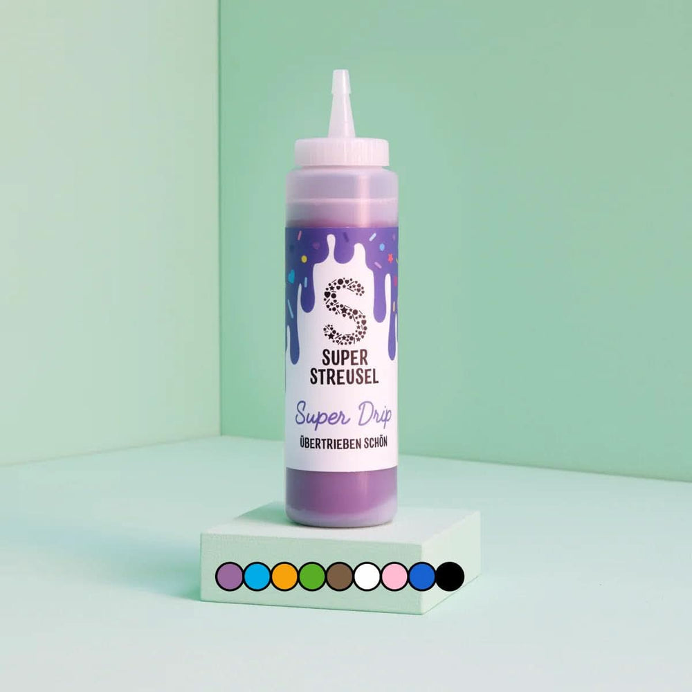 Super Drip Black Cake Glaze Cake Fondant Chocolat 300 grammes Glaçages et Décor Naty Shop Mov